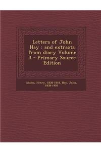 Letters of John Hay