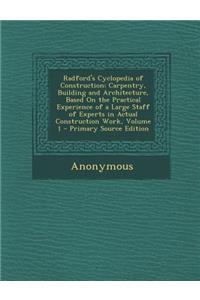 Radford's Cyclopedia of Construction
