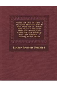 Woods and Lakes of Maine