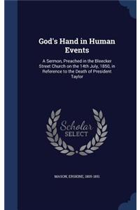 God's Hand in Human Events