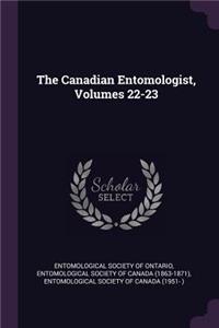 The Canadian Entomologist, Volumes 22-23