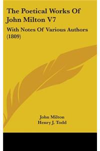 Poetical Works Of John Milton V7