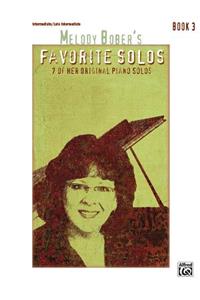 Melody Bober's Favorite Solos, Bk 3