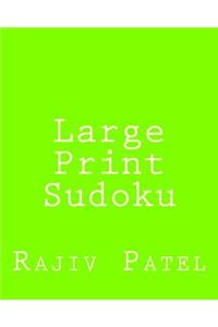 Large Print Sudoku