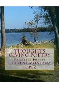 Thoughts Giving Poetry