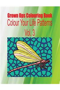 Grown Ups Colouring Book Color Your Life Patterns Vol. 3 Mandalas