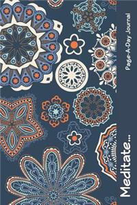 Meditate! Page-A-Day Journal - 366 Inspirational Daily Quotes