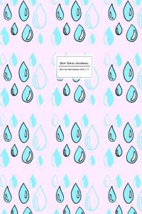Dot Grid Journal - Dotted Notebook 8.5 X 11: Blue Pink Soft Cover