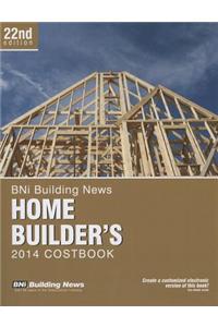 BNI Building News Home Builder's Costbook