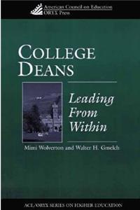 College Deans