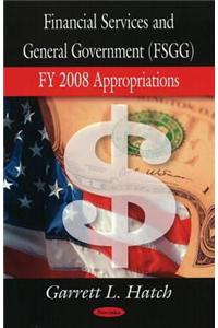 Financial Services & General Government Appropriations