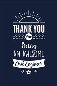 Thank You For Being An Awesome Civil Engineer