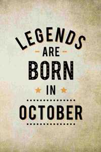 Legends Are Born In October