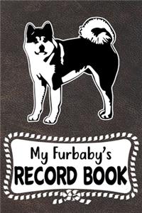 My Furbaby's Record Book