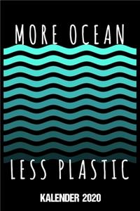 Kalender 2020 More Ocean Less Plastic