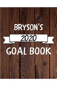 Bryson's 2020 Goal Book