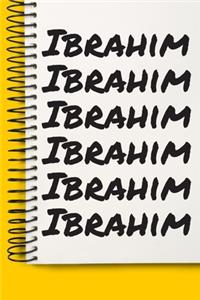 Name Ibrahim A beautiful personalized