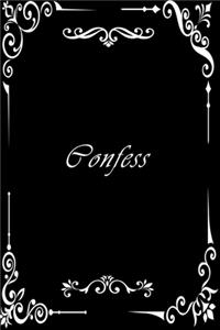 Confess Notebook/journal
