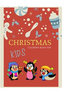 Christmas coloring book for kids