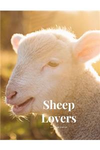 Sheep Lovers 100 page Journal
