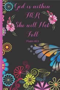 God is Within Her She Will Not Fall Psalm 46