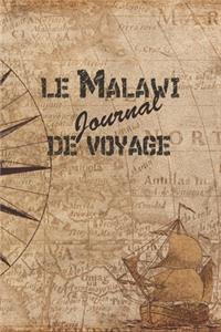 le Malawi Journal de Voyage: 6x9 Carnet de voyage I Journal de voyage avec instructions, Checklists et Bucketlists, cadeau parfait pour votre séjour au Malawi et pour chaque voy