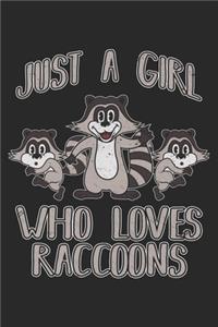 Just A Girl Who Loves Raccoons