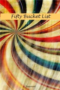Fifty Bucket List Journal