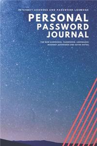 Personal Password Journal