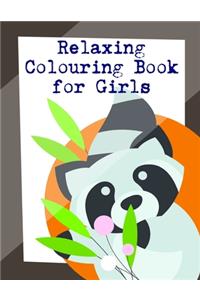 Relaxing Colouring Book for Girls