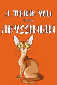 A Thank You To My Abyssian