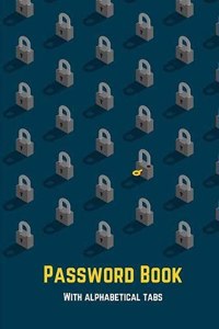 Password Book with Alphabetical Tabs