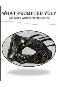 What Prompted You? DIY Blank Writing Prompt Journal