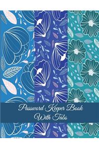 Password Keeper Book With Tabs