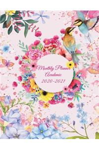 Monthly Planner Academic 2020-2021
