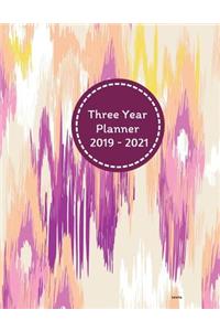 Three Year Planner 2019 - 2021 Lencho