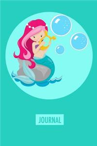 Cute Mermaid Journal