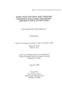 Resin Film Infusion (Rfi) Process Modeling for Large Transport Aircraft Wing Structures