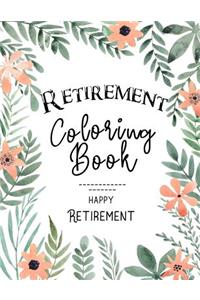 Retirement Coloring Book