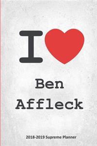 I Ben Affleck 2018-2019 Supreme Planner