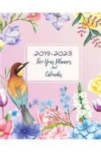 2019-2023 Five Year Planner And Calendar
