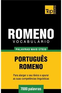 Vocabulário Português-Romeno - 7000 palavras mais úteis