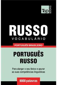 Vocabulário Português Brasileiro-Russo - 9000 palavras