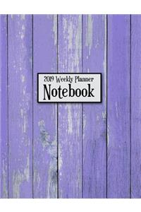 2019 Weekly Planner Notebook