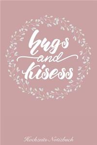 Hugs & Kisses Hochzeits-Notizbuch