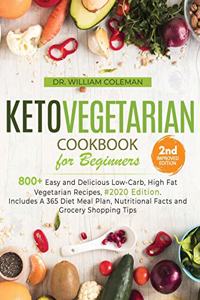 Keto Vegetarian Cookbook for Beginners