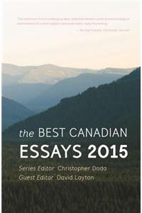 The Best Canadian Essays 2015