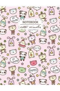 Cute Animals Notebook Journal