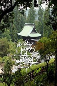 It's like a jungle sometimes