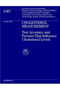 Cholesterol Measurement